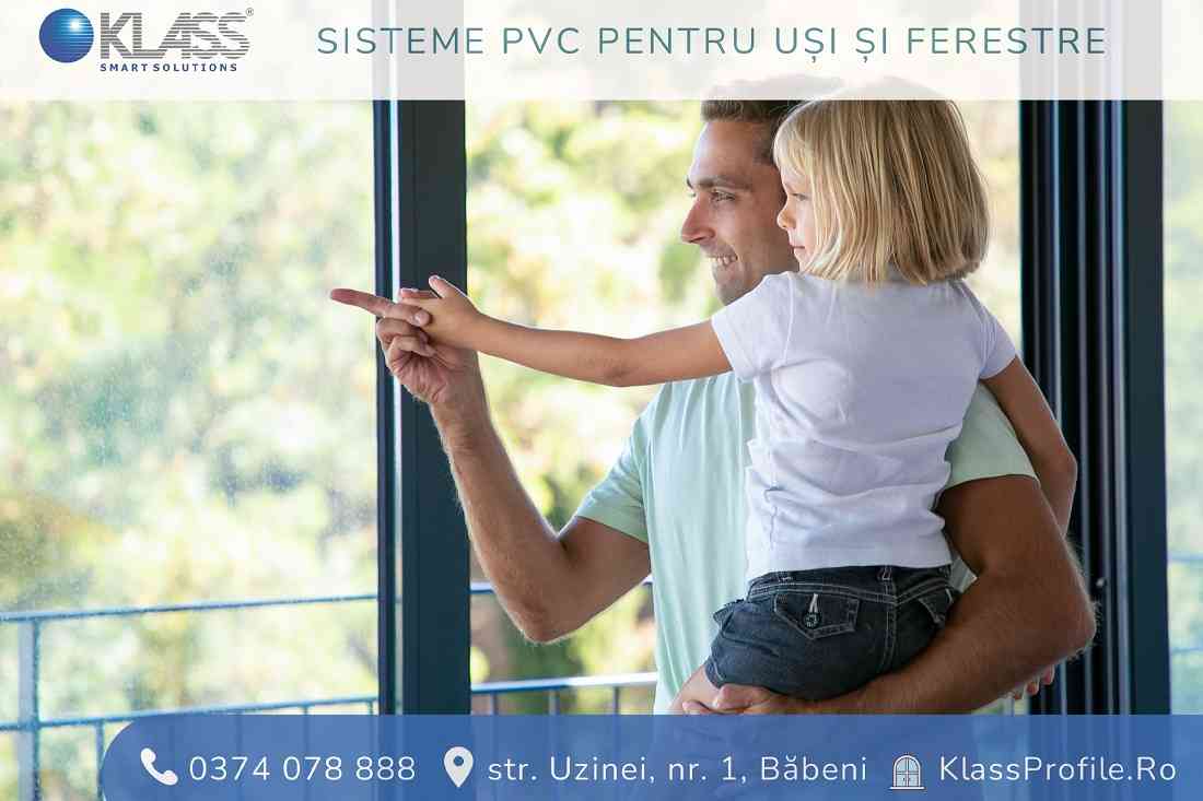 Ferestre PVC antracit