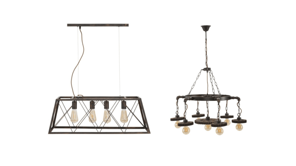 lustre rustice foisor terasa exterior lemn metal cum alegi legenda casei