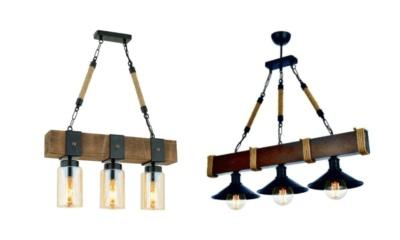lustre rustice foisor terasa lemn metal sfoara legenda casei